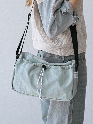 트루비 크로스백 (민트그레이)