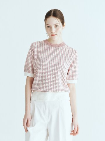 피사 크루넥 니트 풀오버 (UFLKCN114N)