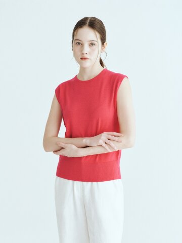 파리 니트 슬리브리스 (UFLKSN140N)