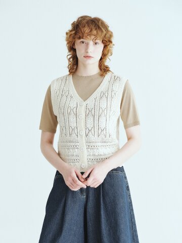 카프리 니트 베스트 (UFLKVE264N)