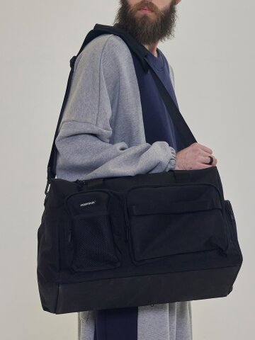 트레블 보스턴백 (블랙)