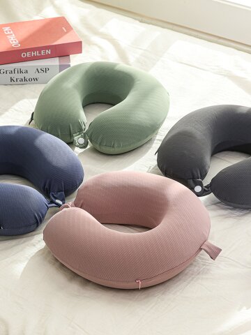 플로 메모리폼 목베개 4COLOR