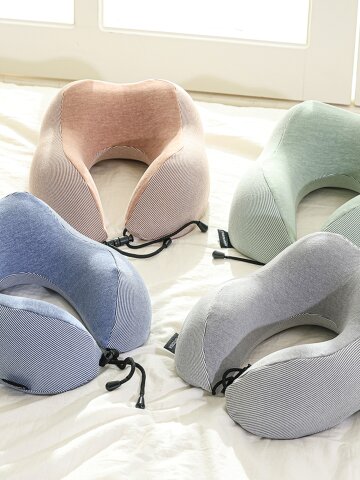 아르보 메모리폼 목베개+파우치 4COLOR