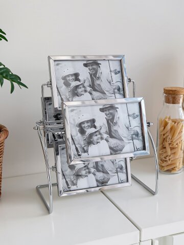 회전식 테이블 액자 4x6 포토테이블 인테리어