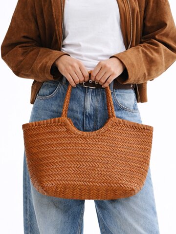 아르코 스몰 소가죽 위빙 숄더백_PCBG260201