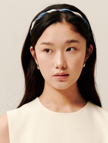 신디 배색 헤어밴드 6color