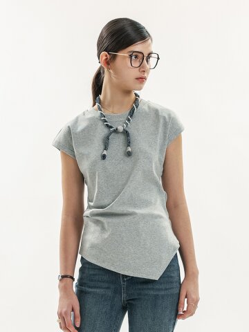 WD_Asymmetric cap sleeve top_2color