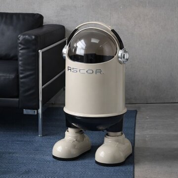 HICKIES 스페이스 워커 오브제 휴지통 2중구조 냄새차단 인테리어 쓰레기통 20L