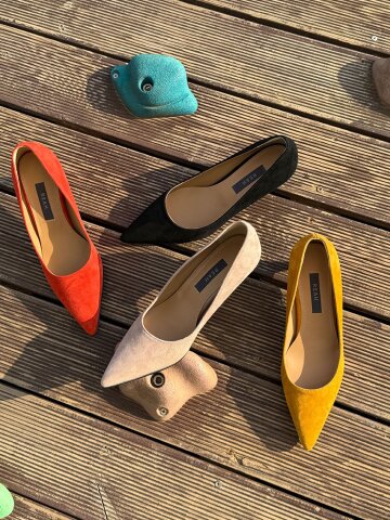 [주문제작] PANSY 팬지 펌프스  스웨이드_4color