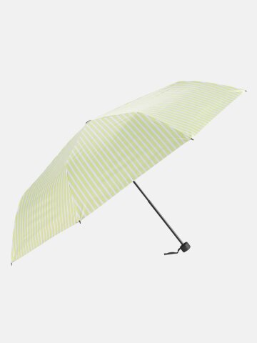 경량 3단 수동 접이식 양우산 UV차단 암막코팅 스트라이프 미니 양산 우산 LDDR174