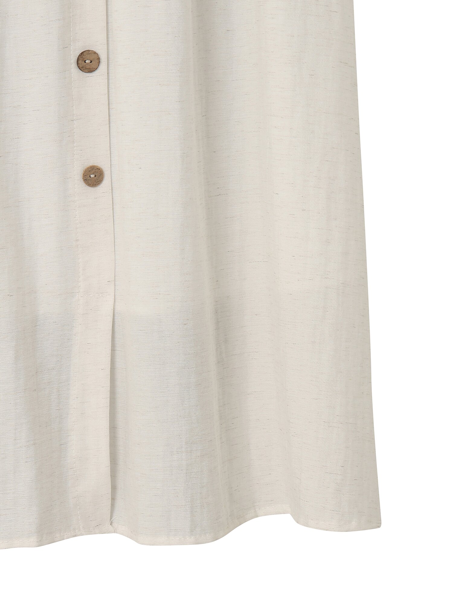 내추럴 벨티드 플레어 스커트 (IVORY)