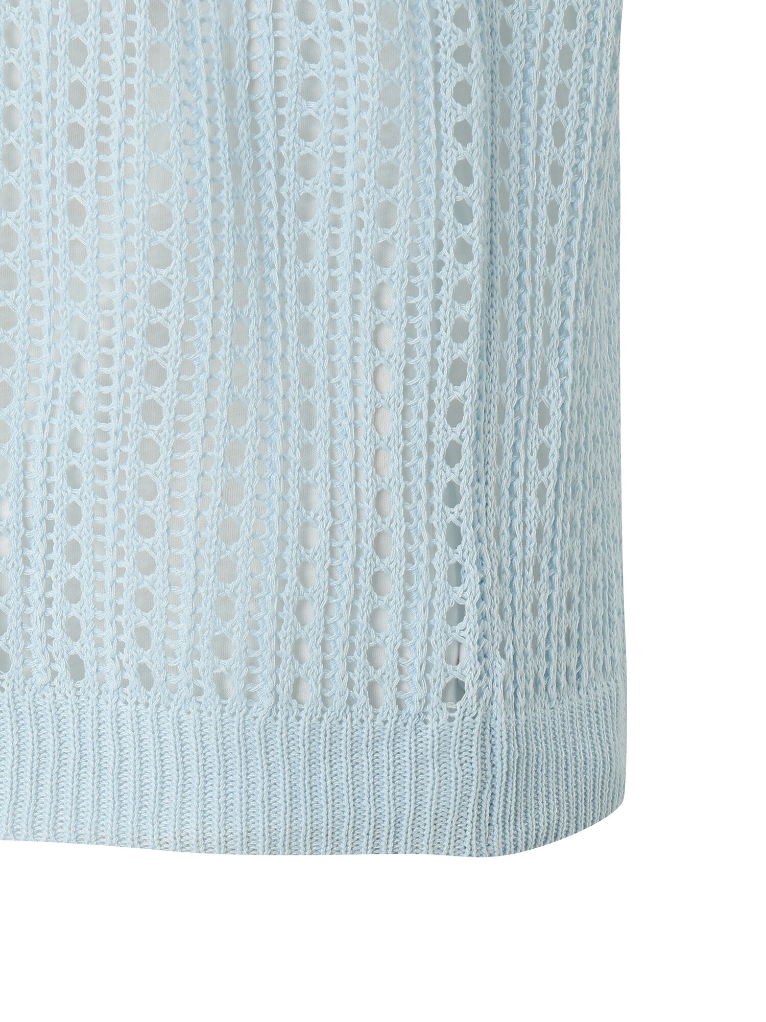 크로셰 뷔스티에 티셔츠 (LIGHT BLUE)