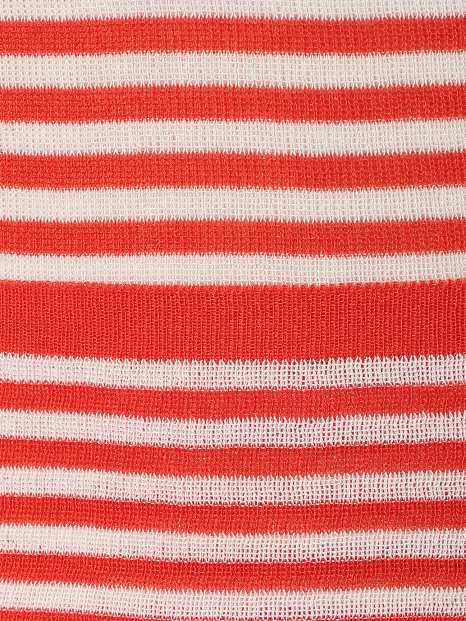 스트라이프 백 스트랩 니트 (RED)