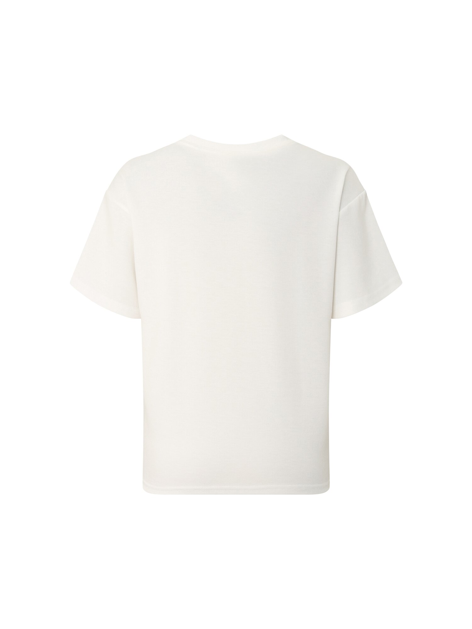 라운드넥 프린팅 티셔츠 (IVORY)