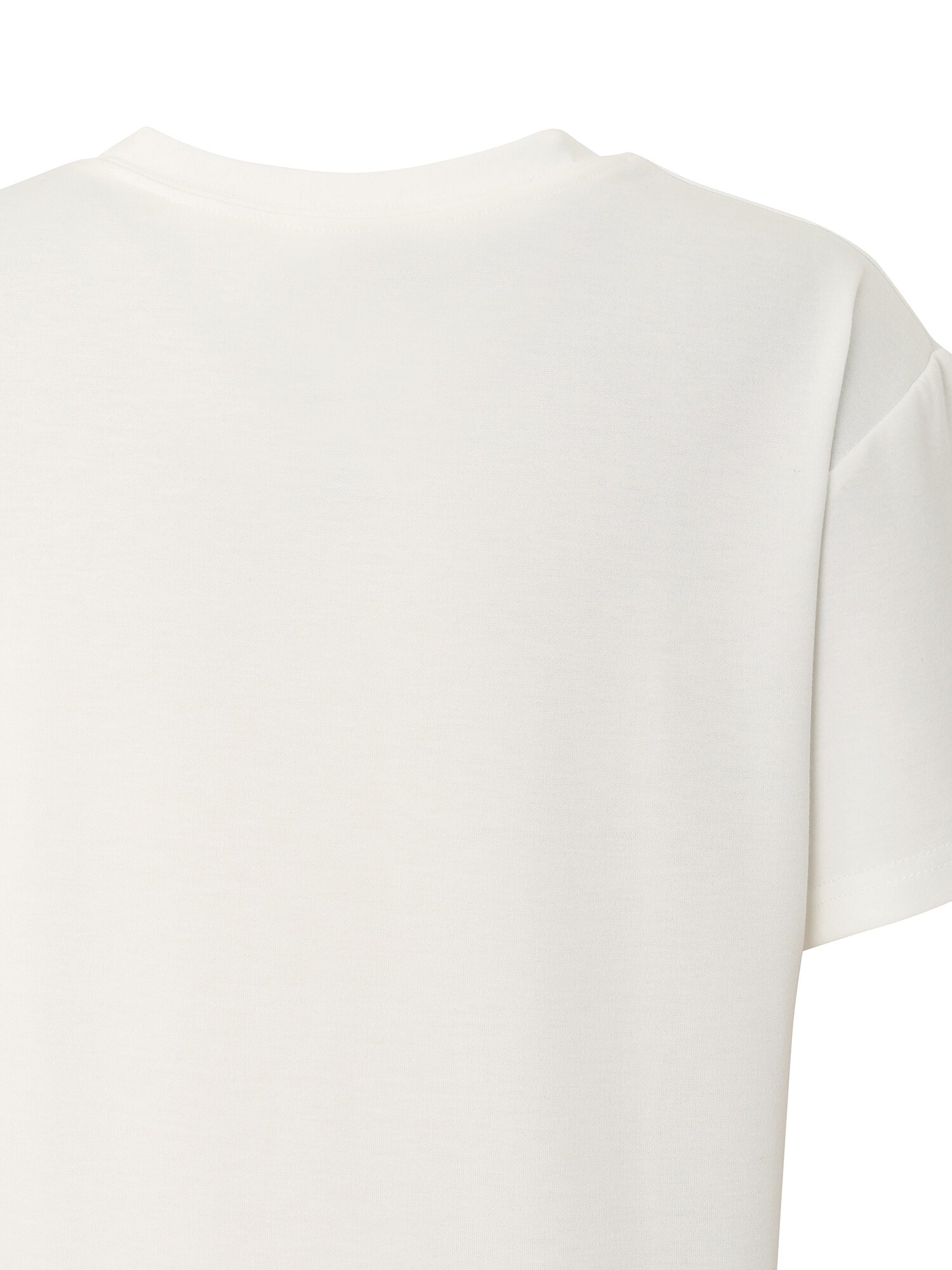 라운드넥 프린팅 티셔츠 (IVORY)