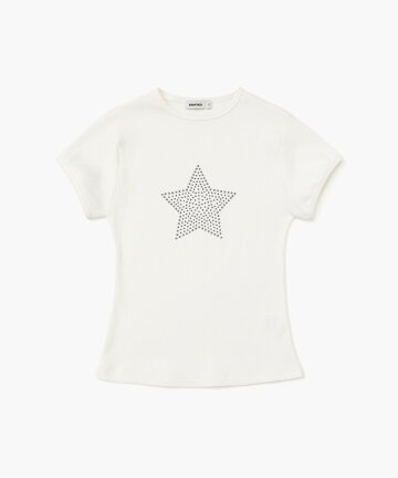 Twinkle One-Star Hotfix T-Shirt (Ivory)