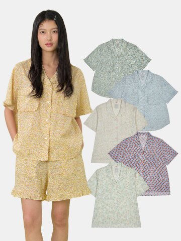 [울랄라] BASIC Womens Pajama Set_Shorts