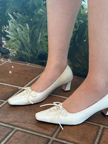 [주문제작] STELLA 스텔라 펌프스 쉽_Ivory