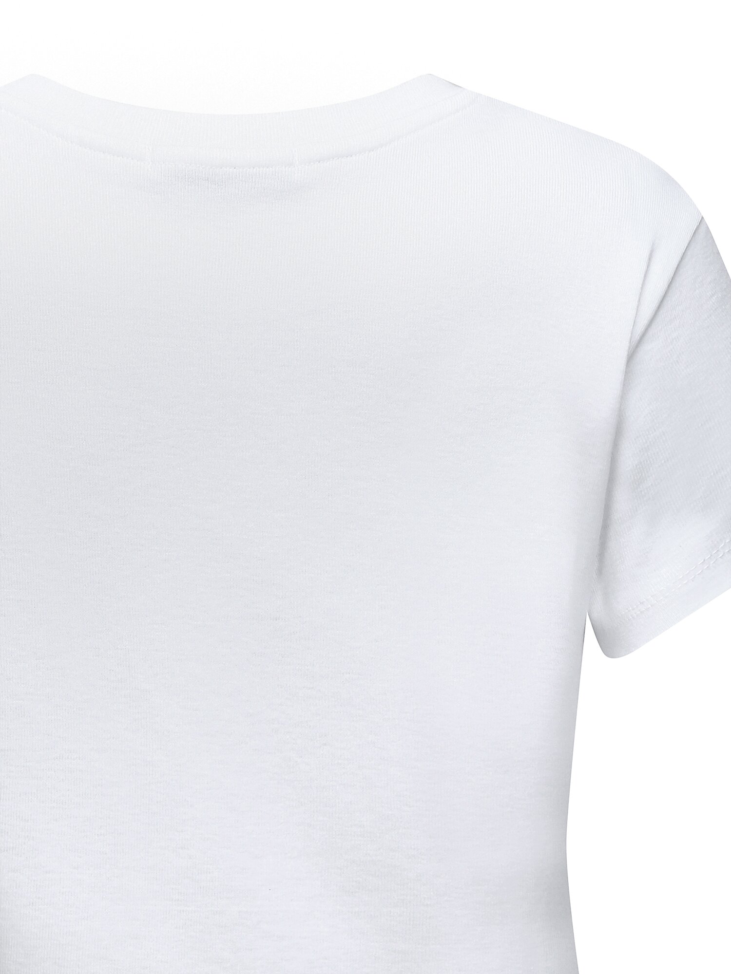 코튼 그래픽 크롭 티셔츠 (WHITE)