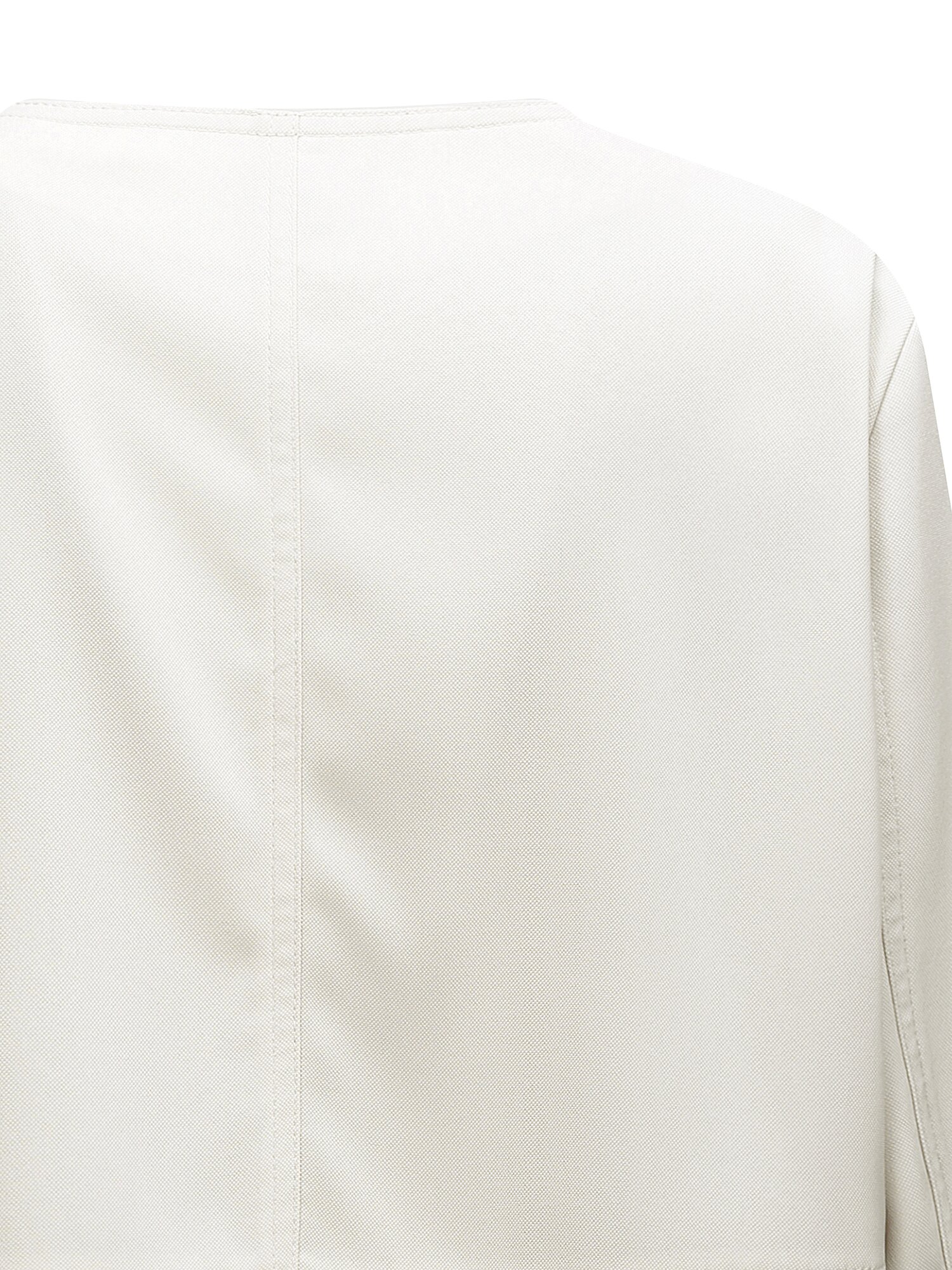 스트링 7부 라운드넥 재킷 (CREAM)