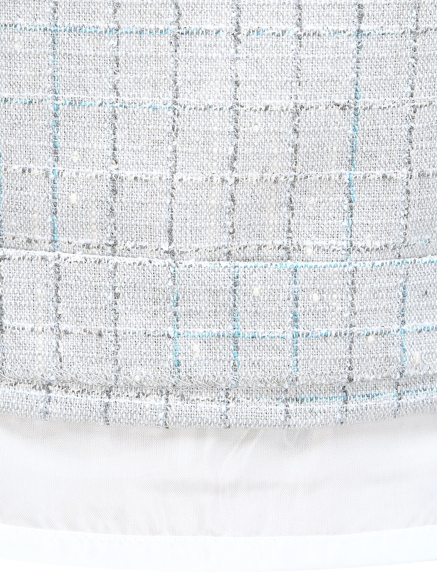 트위드 버튼 미니 랩 스커트 (GREY)