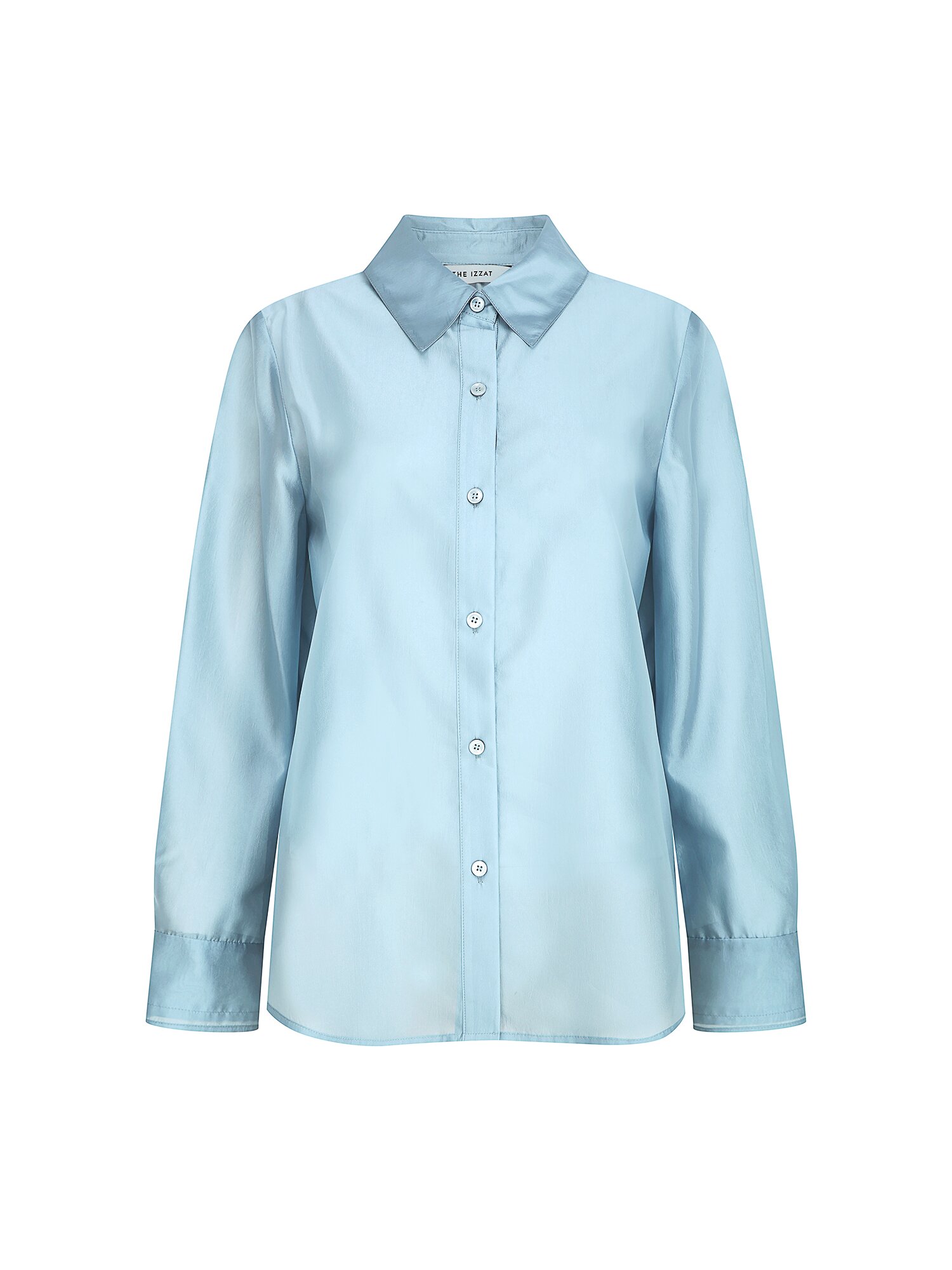 실키 블라우스 +뷔스티에 세트 (LIGHT BLUE)