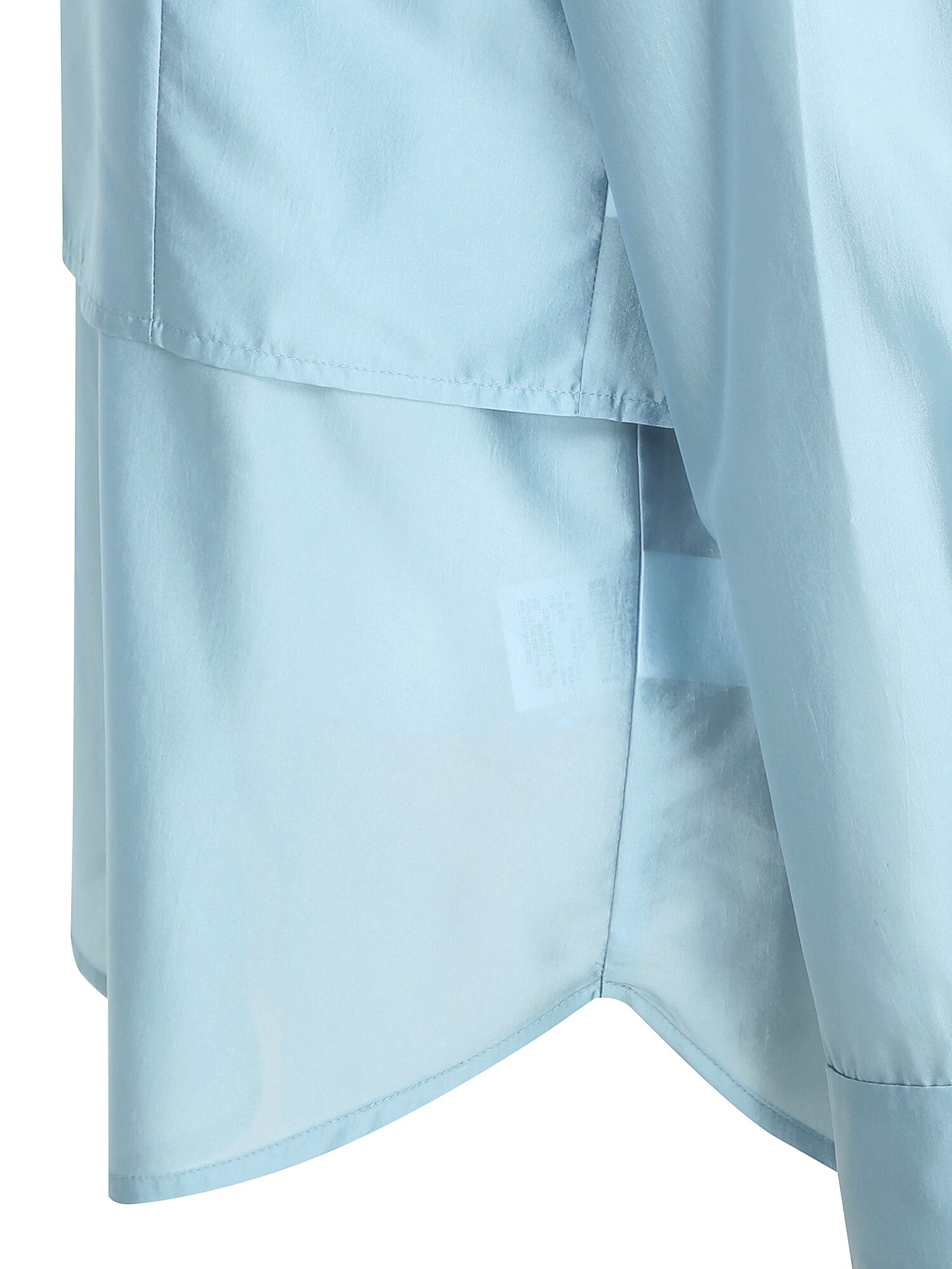 실키 블라우스 +뷔스티에 세트 (LIGHT BLUE)