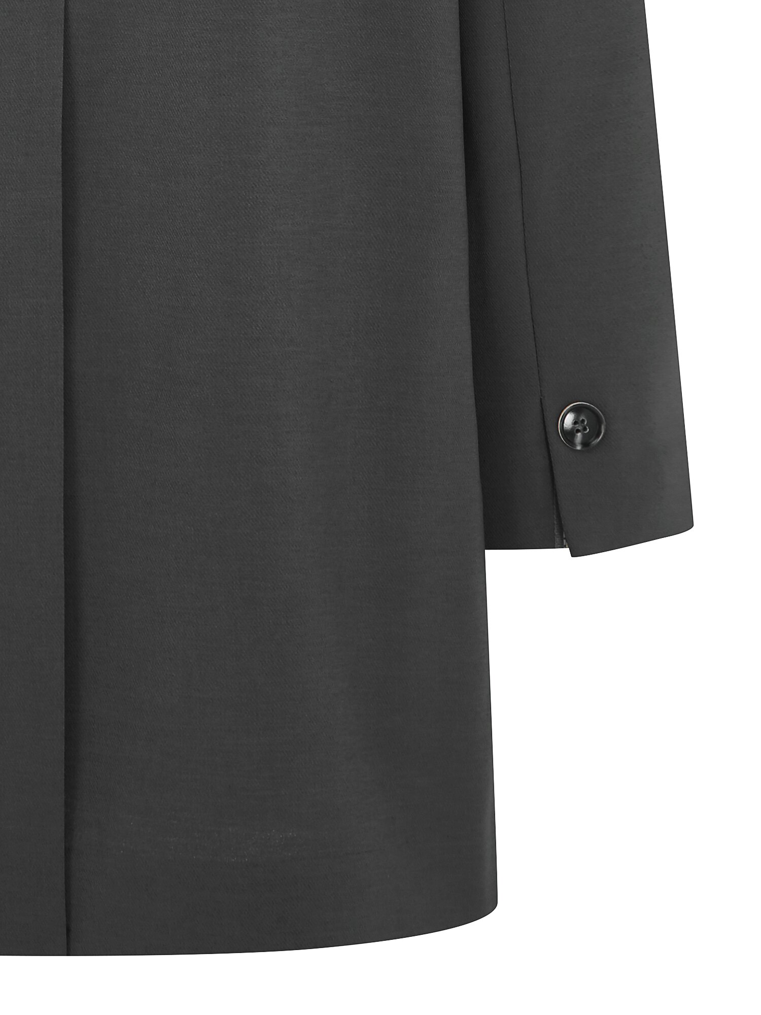 포켓 장식 7부 투버튼 재킷 (DARK GREY)