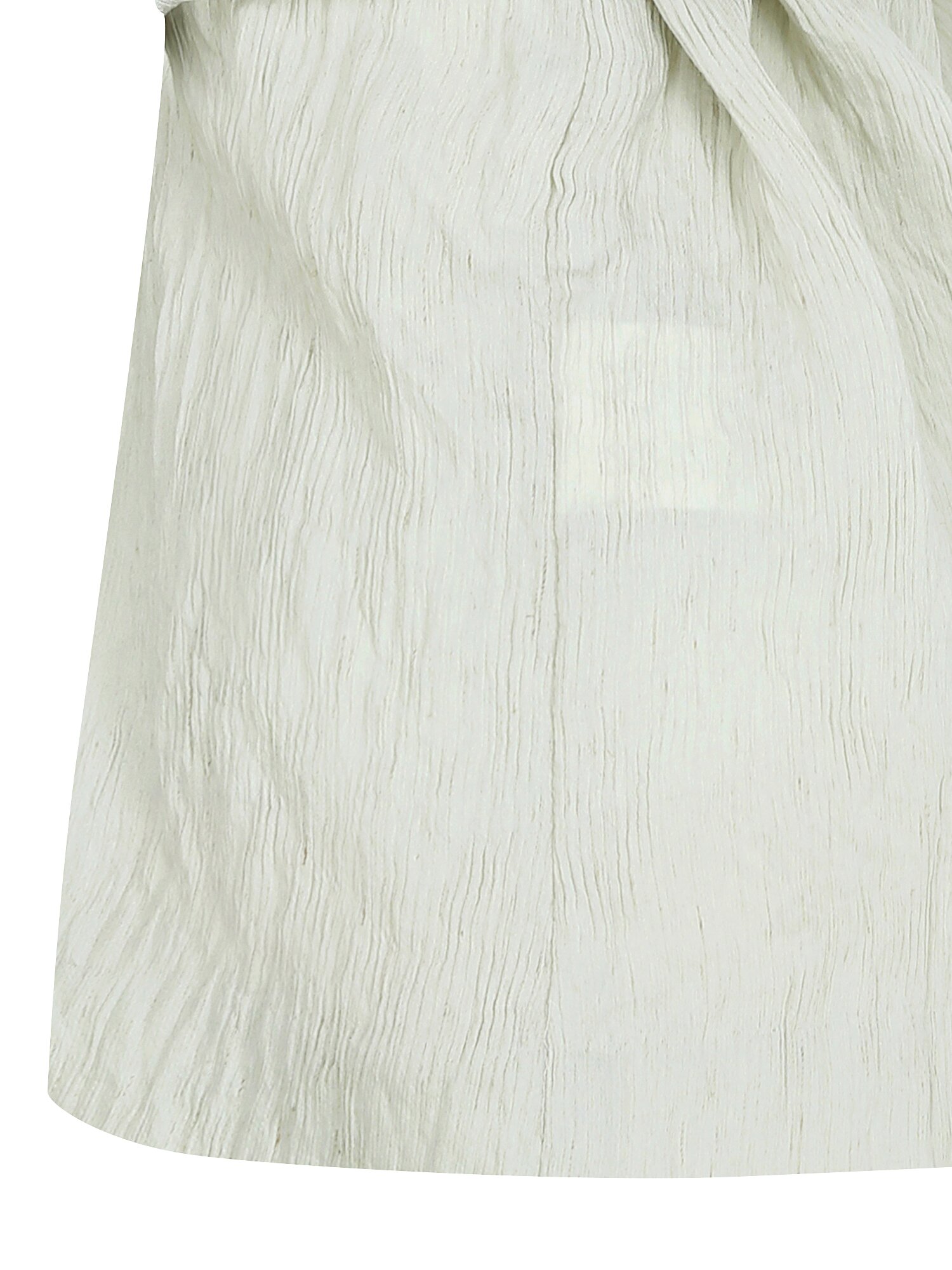 링클 슬리브리스 블라우스 (LIGHT GREY)