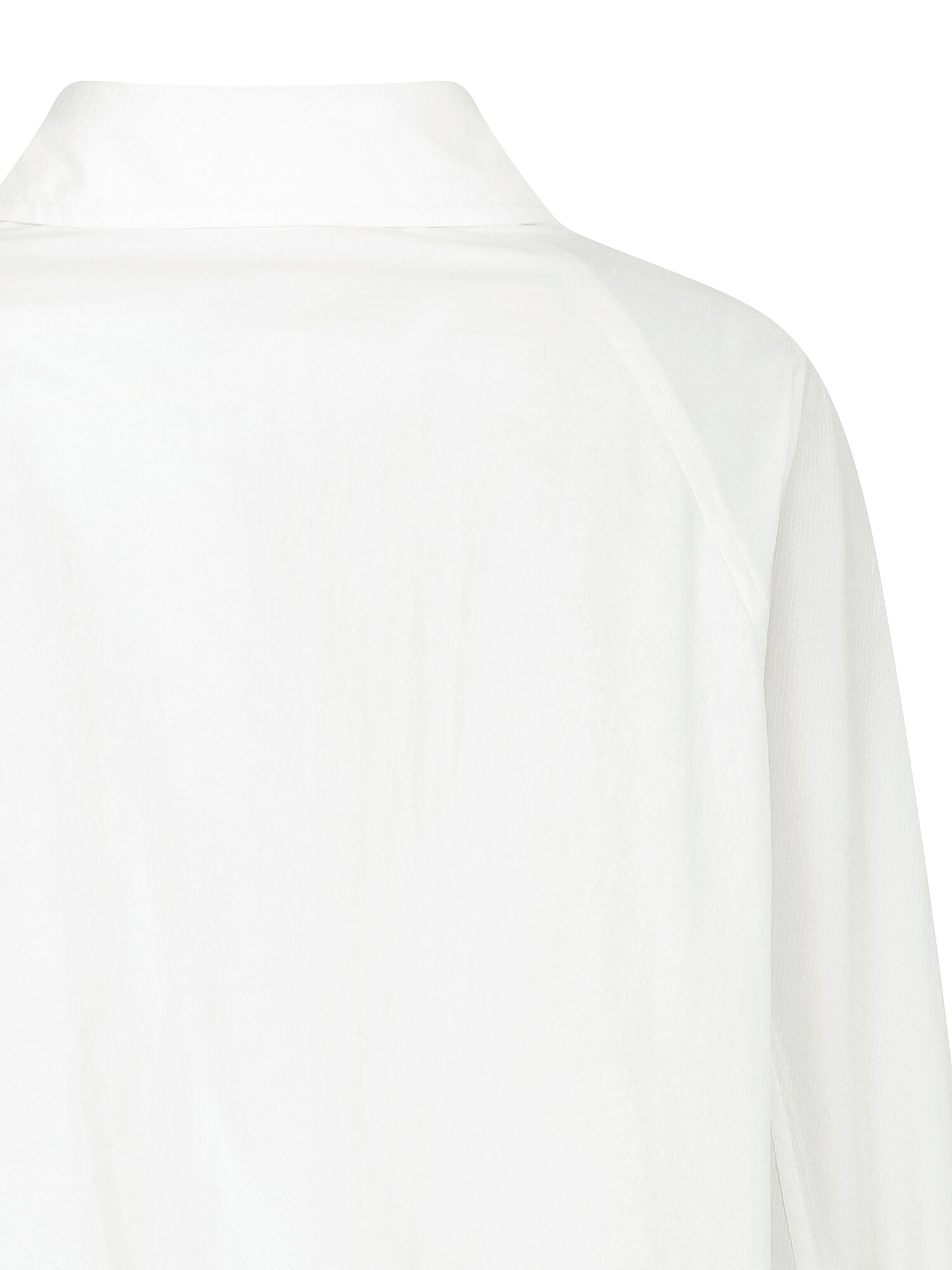 플랩 장식 백 스트링 칼라 점퍼 (WHITE)