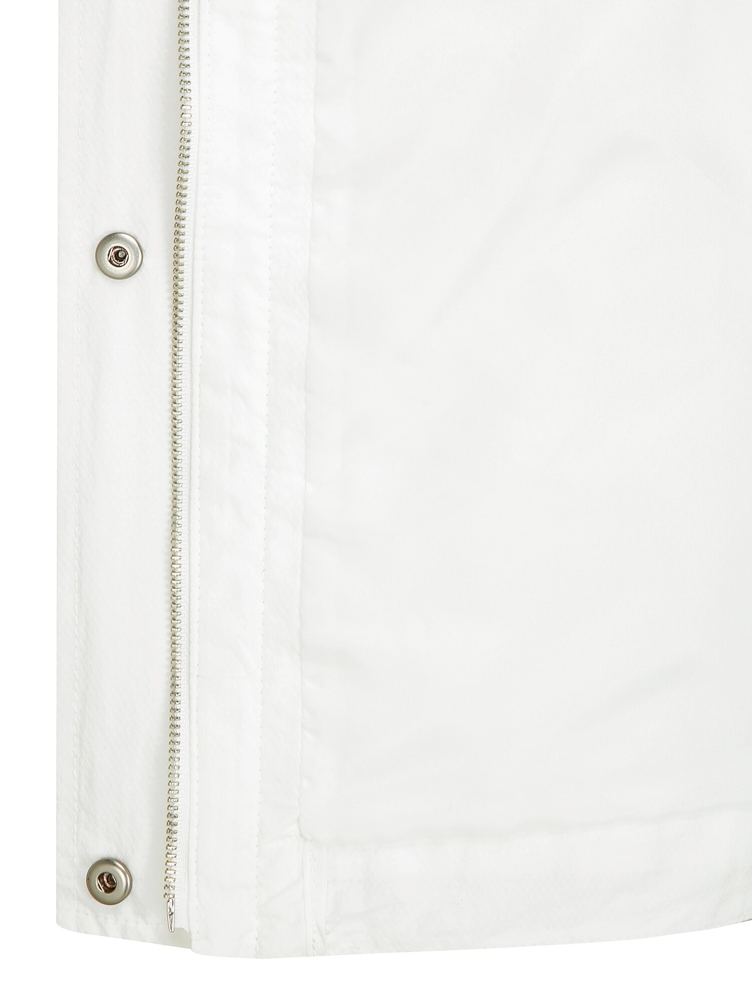 플랩 장식 백 스트링 칼라 점퍼 (WHITE)