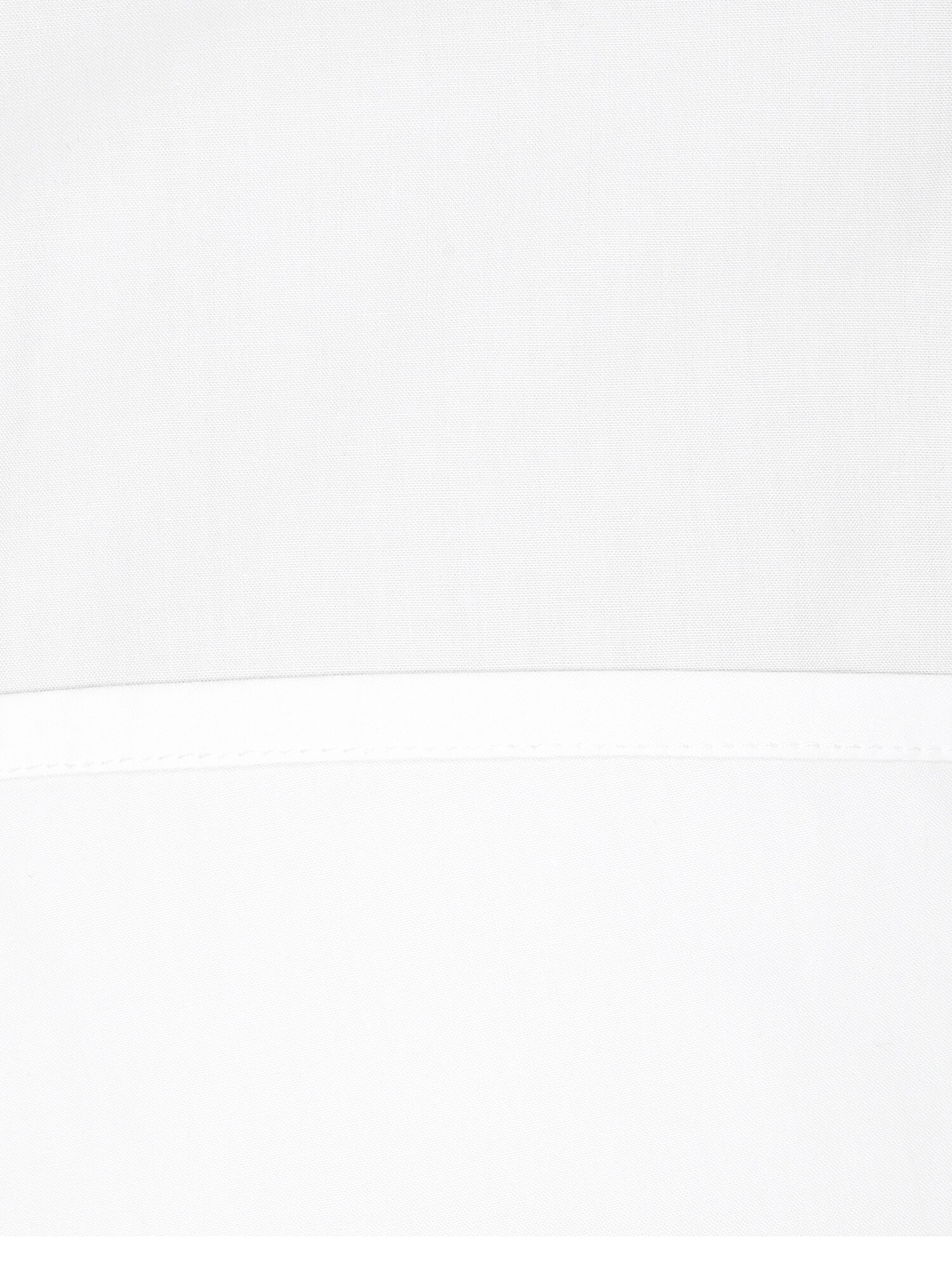 코튼 오픈 칼라 페플럼 블라우스 (WHITE)