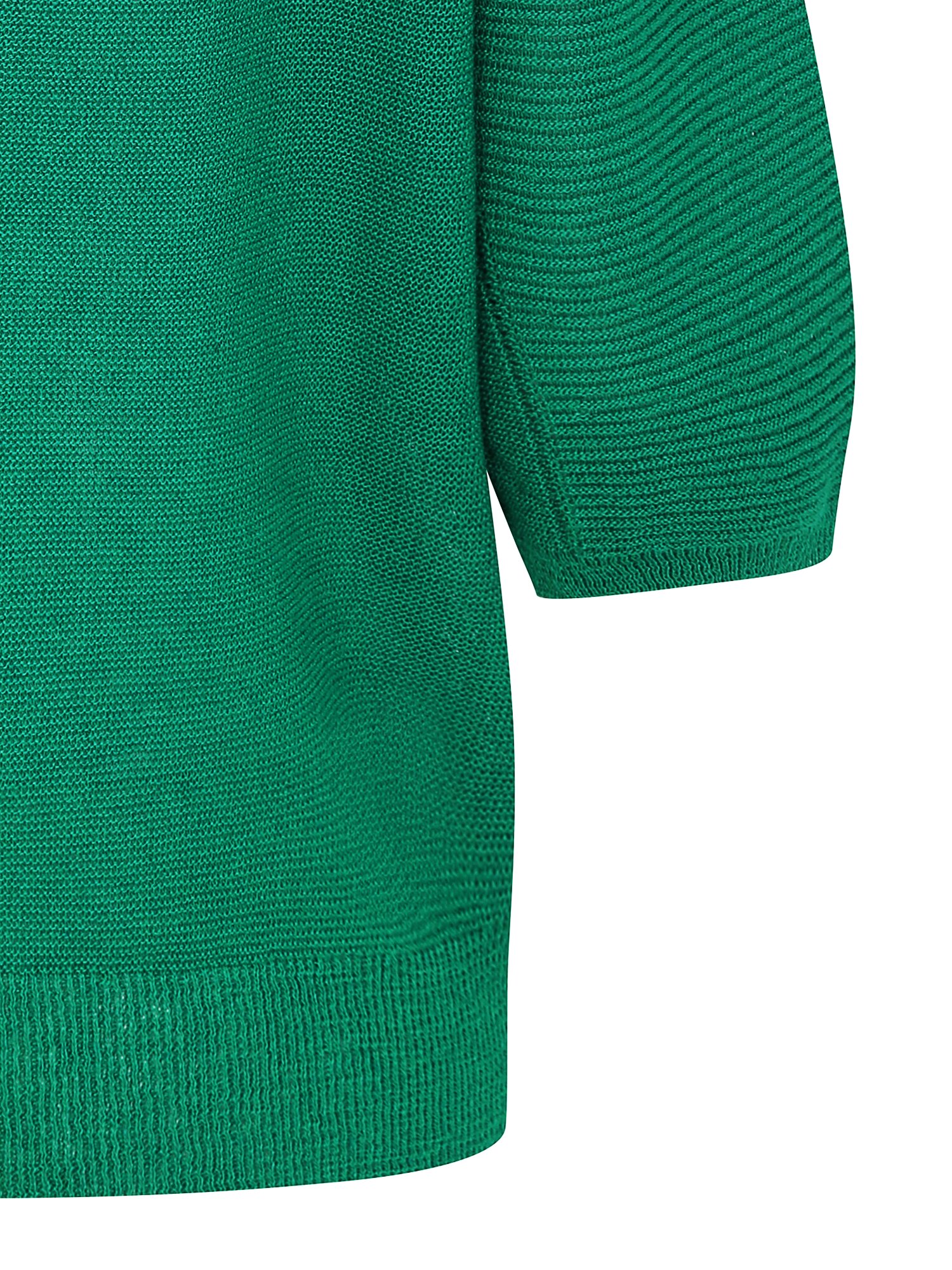 린넨 홀가먼트 래글런 풀오버 니트 (GREEN)