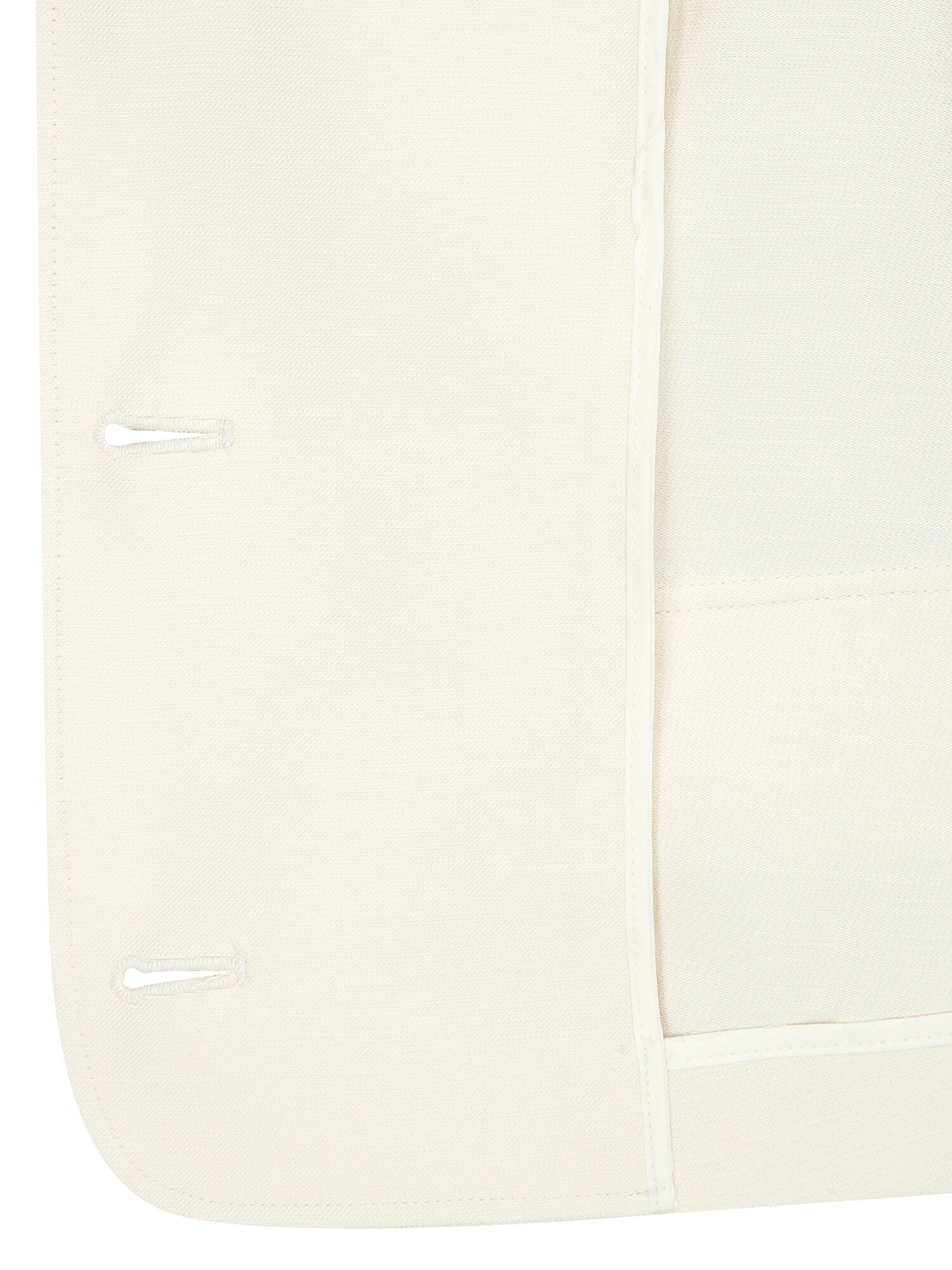 하프 슬리브 라운드넥 크롭 재킷 (CREAM)