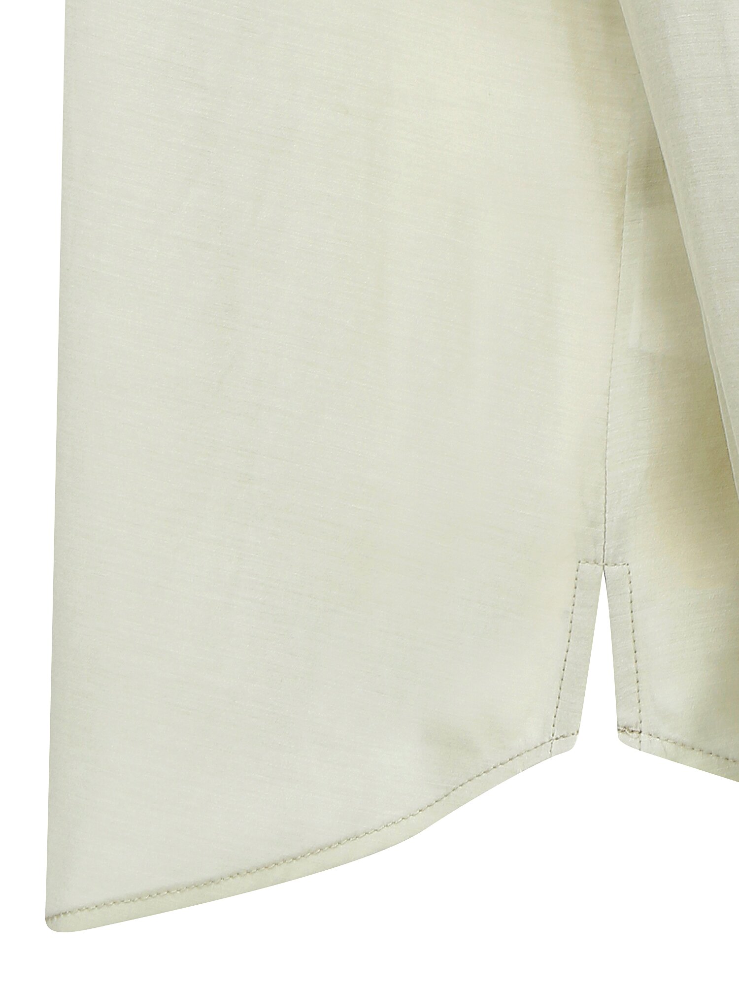 레이어 러플 칼라 블라우스 (LIGHT KHAKI)