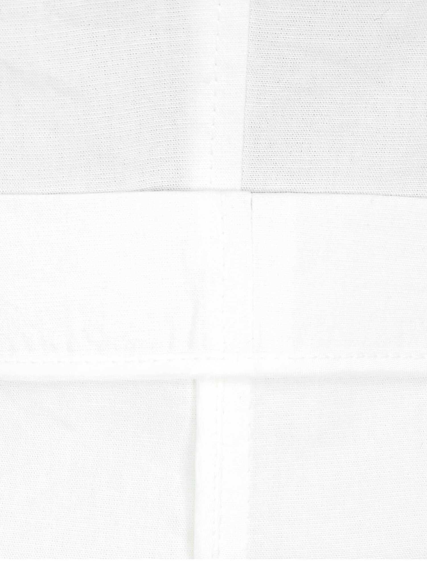 코튼 볼륨 슬리브 칼라 블라우스 (WHITE)