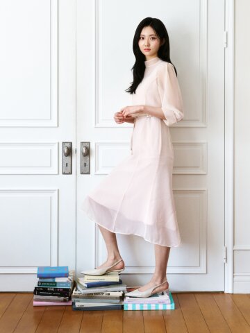 머메이드 원피스 +블라우스 세트 