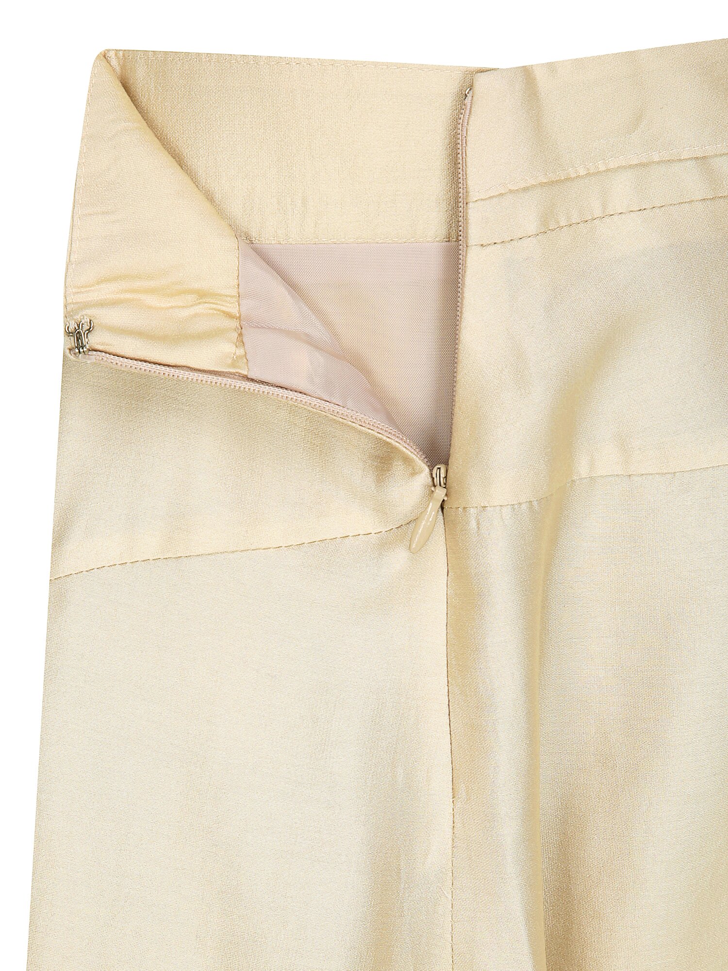 모달 언밸런스 랩 플레어 스커트 (LIGHT BEIGE)