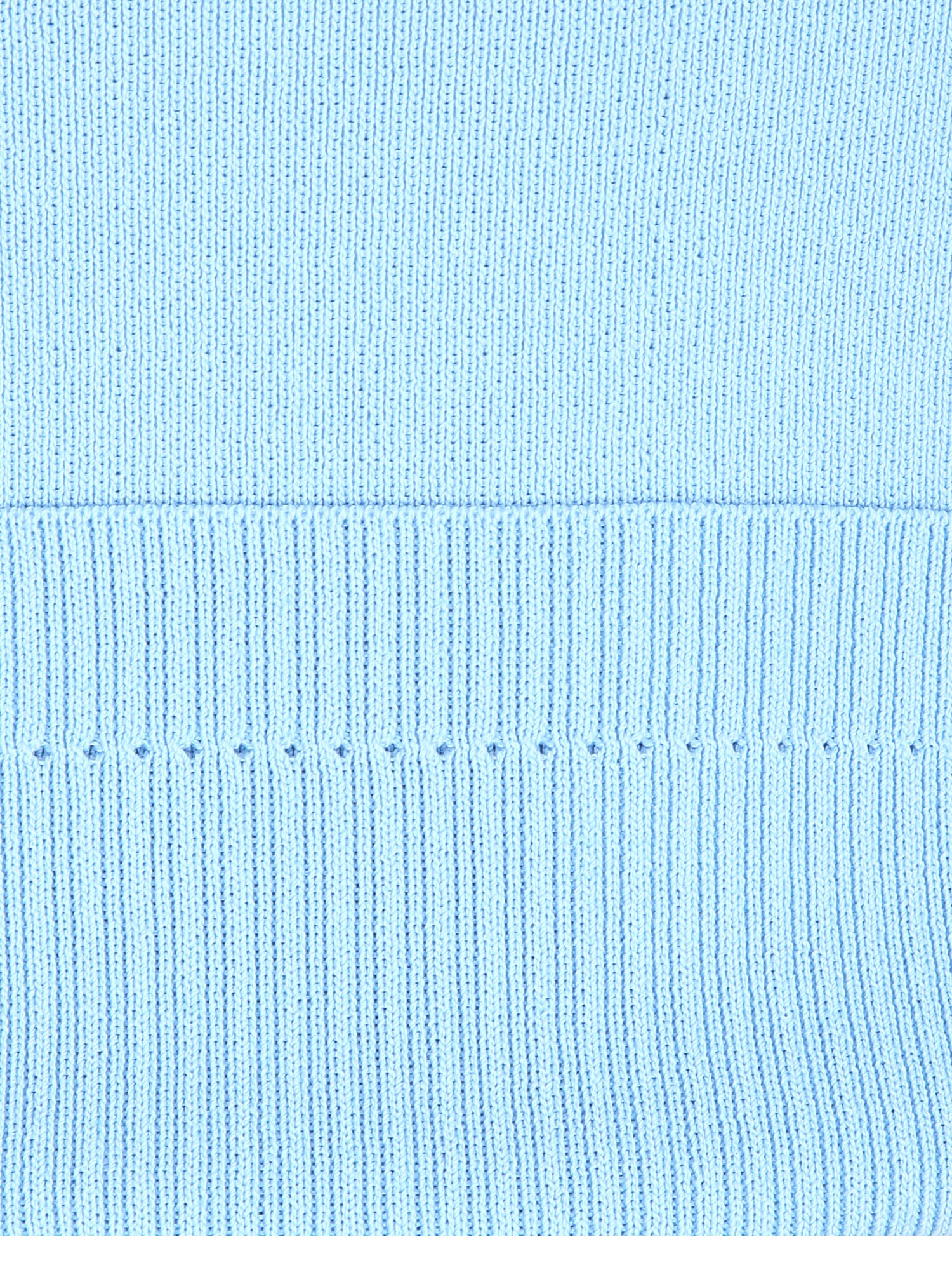 믹스 슬리브리스 스퀘어넥 니트 (LIGHT BLUE)