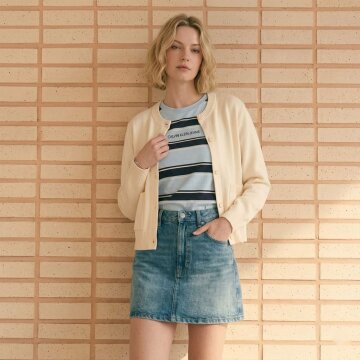 올데이 코어 보머 자켓[아이보리]