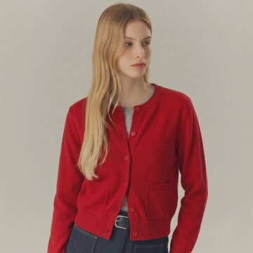 올데이 코어 보머 자켓[레드]