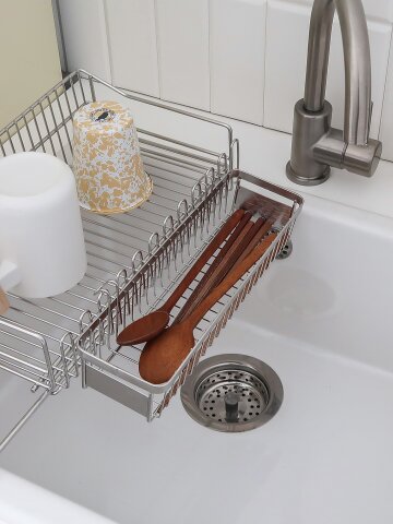 올스텐 304 거치형 수저통 커트러리 정리함