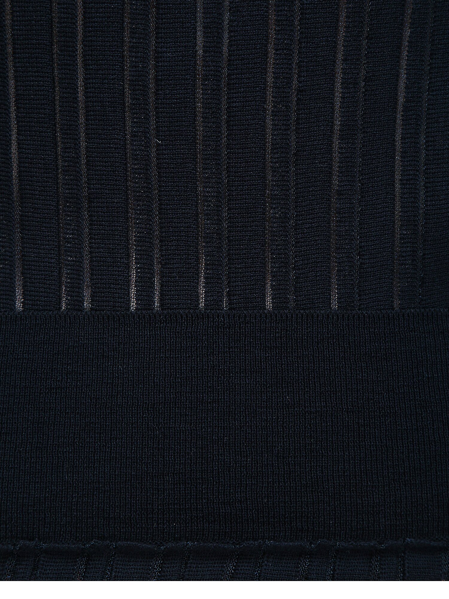 시스루 플리츠 벨 슬리브 가디건 (DARK NAVY)
