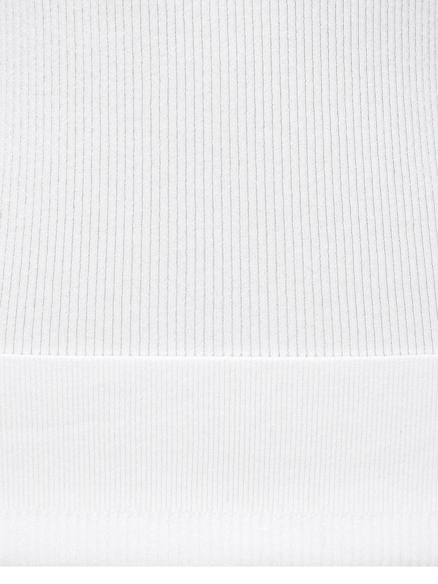골지 믹스 슬리브리스 니트 (WHITE)