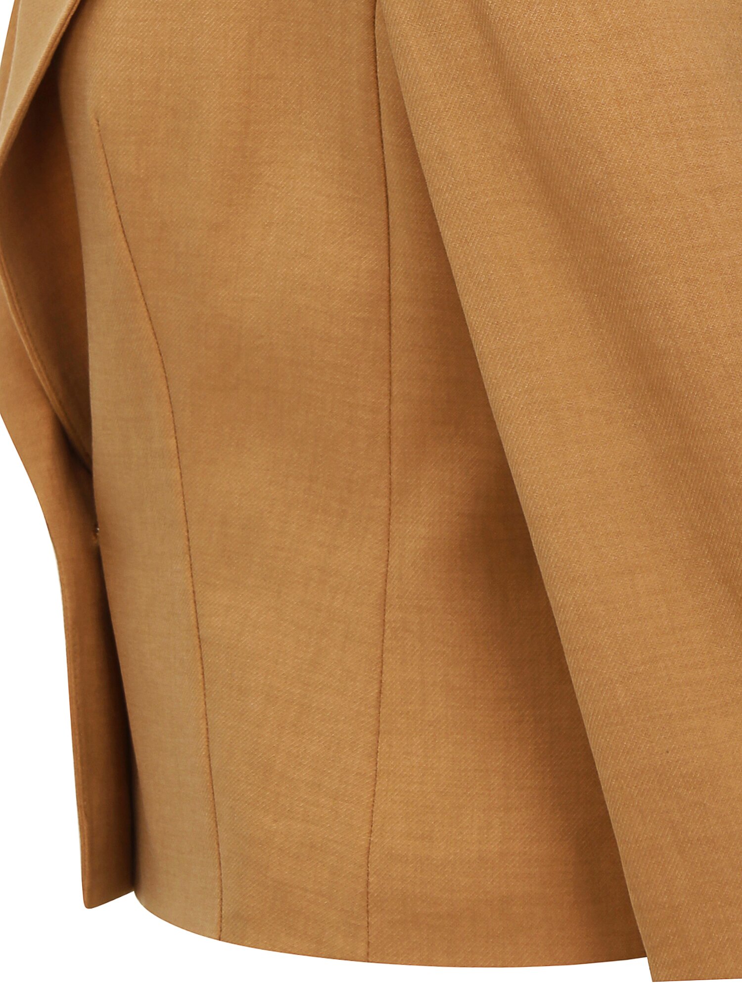 모던 피크드 라펠 크롭 재킷 (CAMEL)