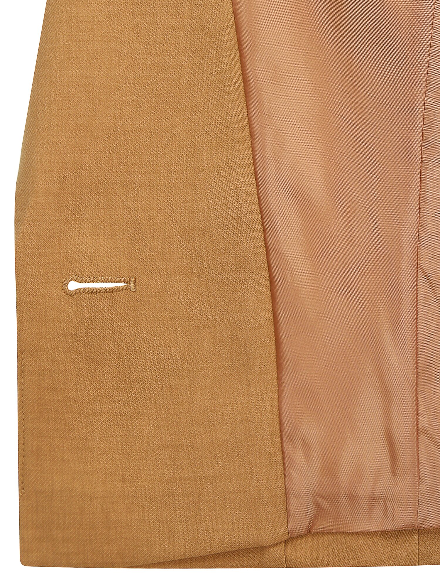 모던 피크드 라펠 크롭 재킷 (CAMEL)