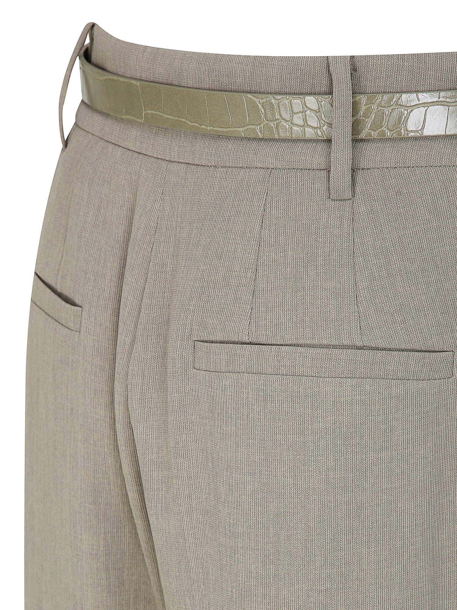 모던 원턱 와이드 일자핏 팬츠 (KHAKI BEIGE)