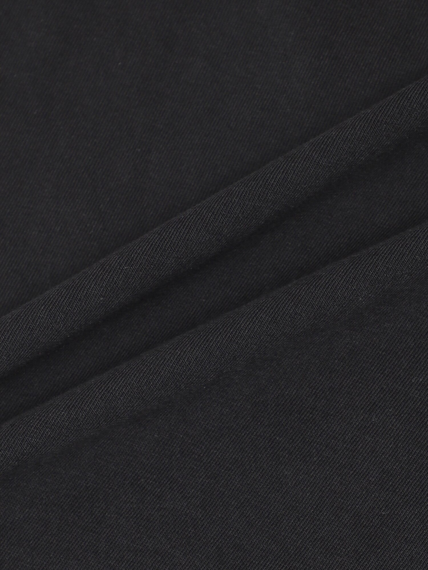 사선 라인 슬릿 티셔츠 (BLACK)