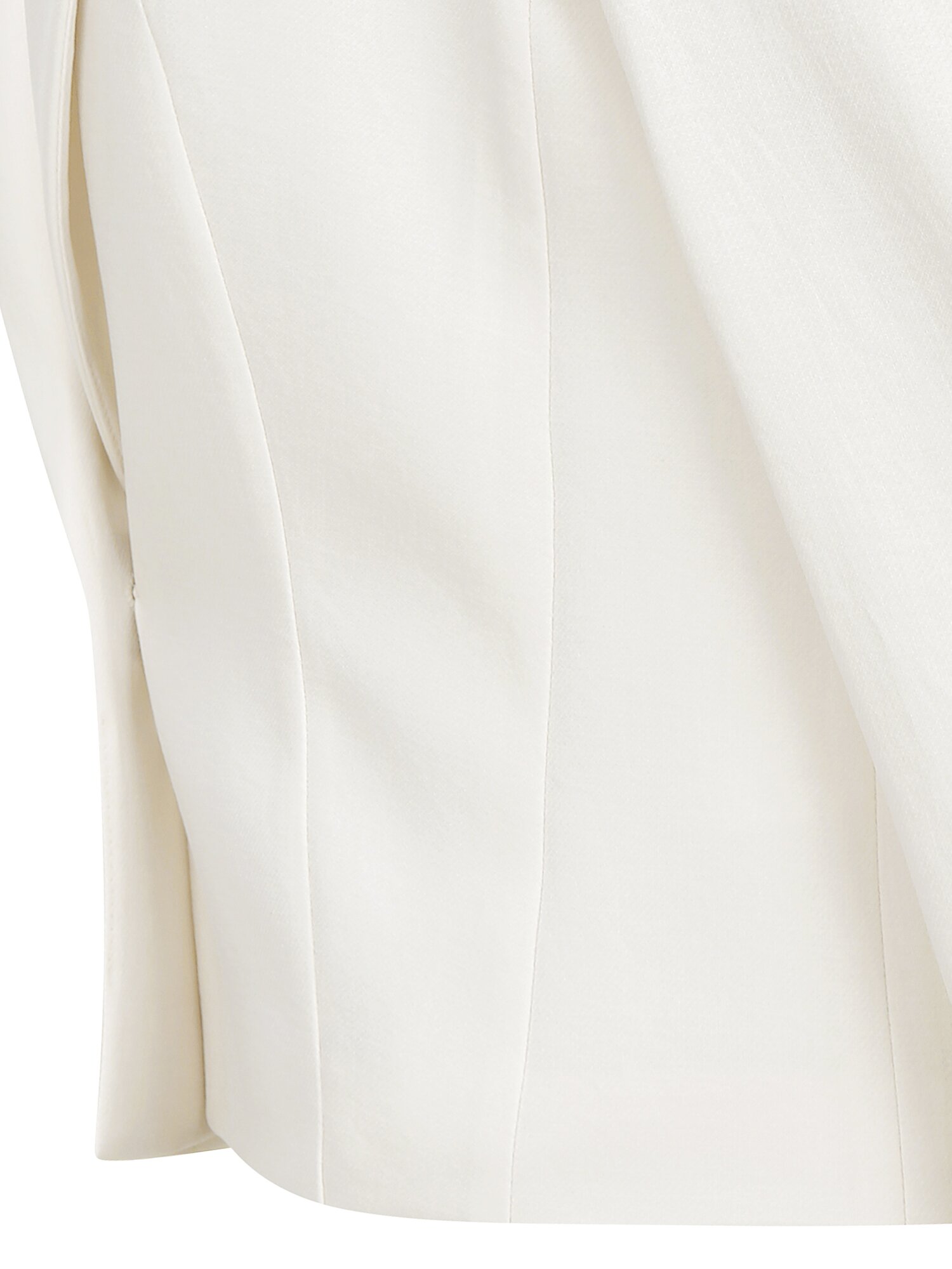 모던 피크드 라펠 크롭 재킷 (IVORY)