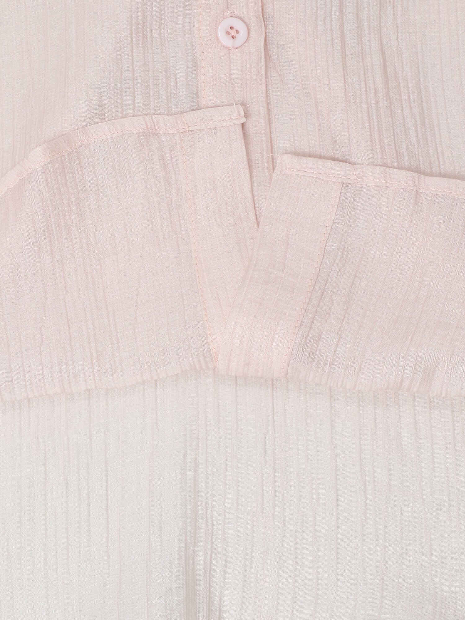 크링클 셔츠 칼라 블라우스 (PINK)